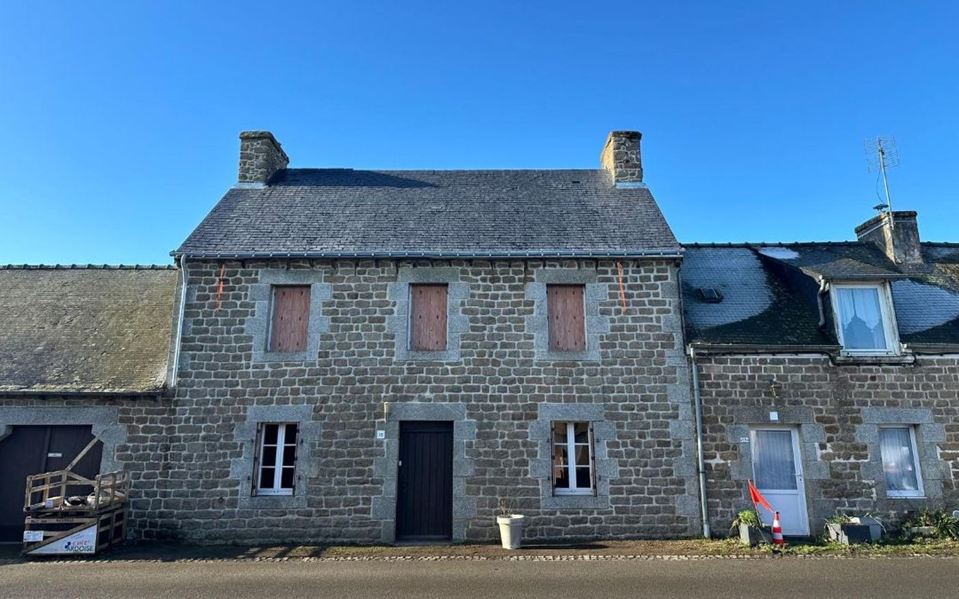 Toiture après rénovation à Douadic