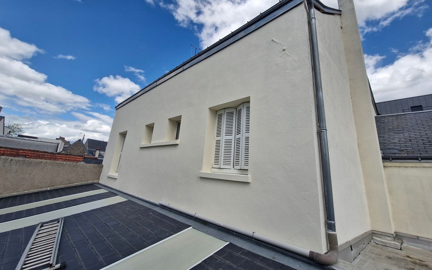 Façade après ravalement à Arnac-la-Poste